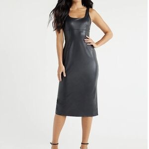 Sofia by Sofia Vergara Gray Sheath Midi Dress